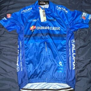 Blue bike jersey. Brand new!